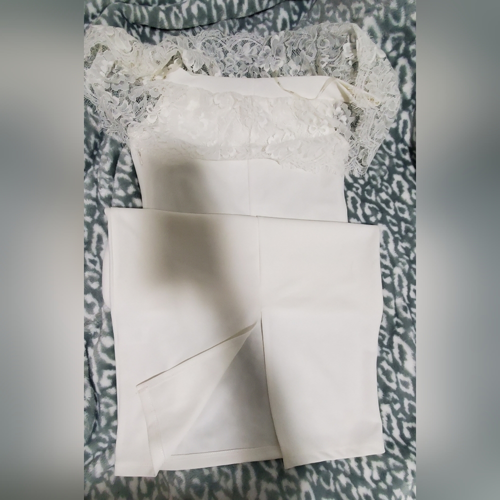 White Small Tight Dress